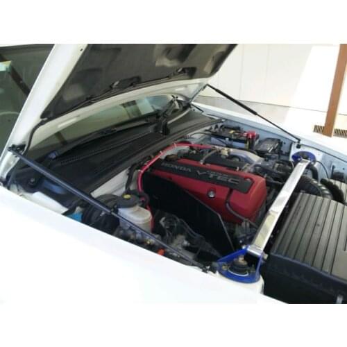 For Honda S2000 AP1/2 1999-2009 Front Bonnet Hood Modify Gas Struts Carbon Fiber Spring Damper Lift Support Absorber