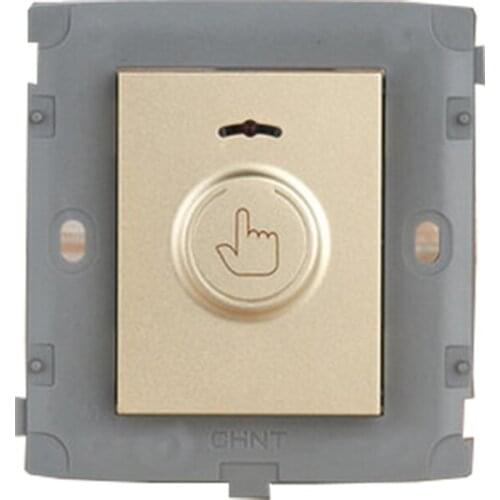 CHINT Electric NEW2K Touch The Delay Switch Module Light Champagne Gold