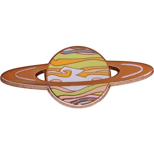 Universe Collection: Planet Hard Enamel Pins Saturn Space Science Lover Gorgeous Decor