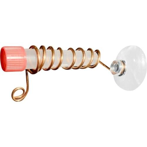 Window Bird Feeders, Courtyard Bird Feeder, Hanging Sucker Feeders Viewing Window for Garden Yard Decoration