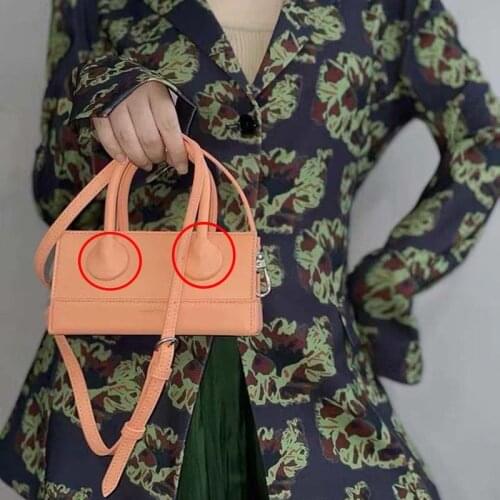 Metal 2 sides gusset top handle clips hanger cap connector hanger accessories screw bag accessories