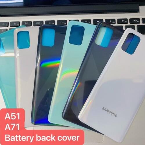 For Samsung Galaxy A51 2020 A515F A515FN A515X A515 Original Housing Back Cover Battery Rear Door Case Back Cover Repair Parts