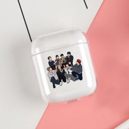 Stray Kids 3rd Win Clear Cases For Apple Airpods 1 2 Earphone Bluetooth Wireless Cover For Airpods 2 1 Coque