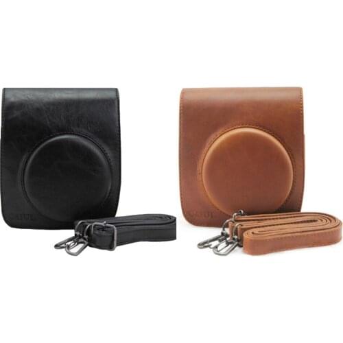 Besegad Mini Camera Bag Case Cover Protective Protector Shoulder Pouch for Fuji Fujifilm Instax Mini90 Mini 90 Instant Camera