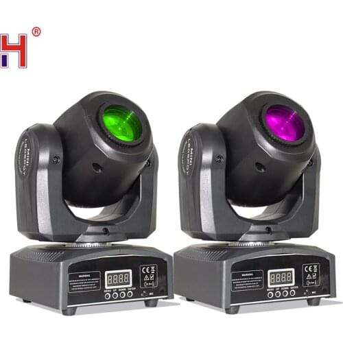 Gobo DMX 11 Channels LED Spot 30W Moving Head 9gobos Effect Stage Light DJ 2pcs/lot