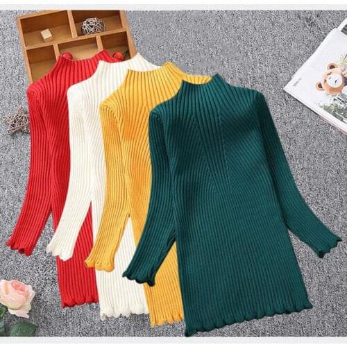 4-14 year teens Vestidos Kids Dresses For Girls Long Sleeve Knit Dress Autumn winter Costume Princess Kids Christmas Clothes