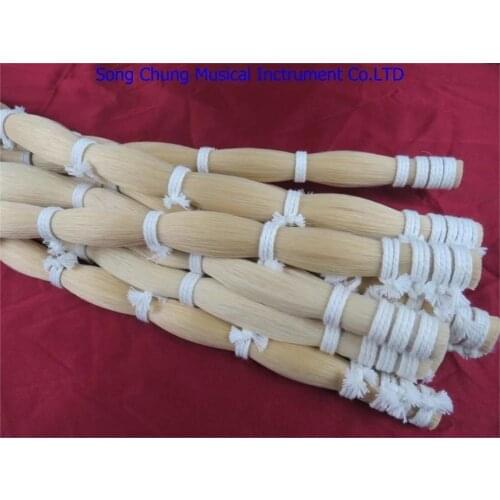 High quality1kgs white mongolia bowhair 31" up
