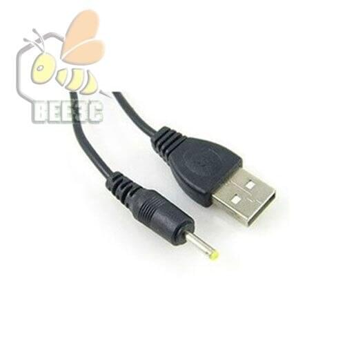 High Speed USB to DC2.0/70cm DC2.5/70cm DC3.5/70cm DC5.5/80cm black Power DC Cable 2mm port charge cable jack power cord 1000PCS