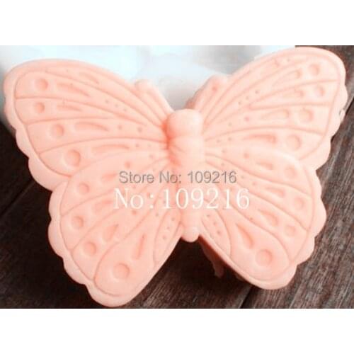1pcs Single Butterfly(S303) Silicone Handmade Soap Mold Crafts DIY Mold