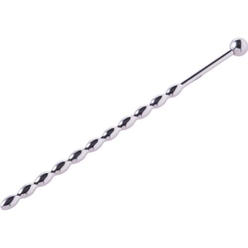 155*6mm Stainless Steel Urethral Sounds Urethra Penis Plug Sounding Sex Toy Sound CBT Toy Urethra Masturbation Adult Products
