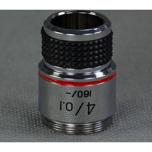 185 4X Achromatic Objective Lens for Lab School Biomicroscope Laboratory Biological Microscope