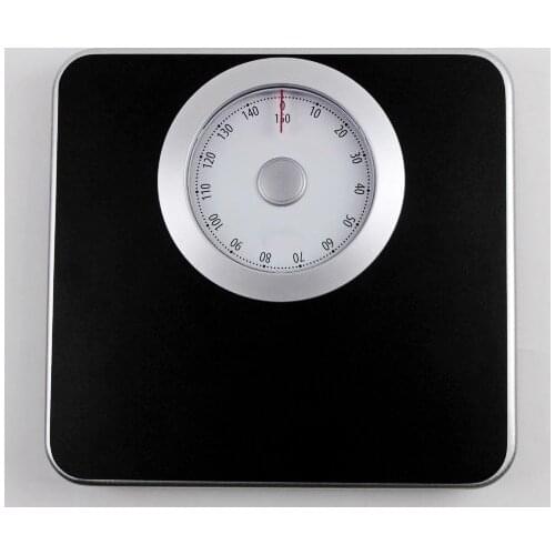 2018new promotion 150kg pattern needle black white bathroom scales steel weight measuring weight weight scale bathroom scale
