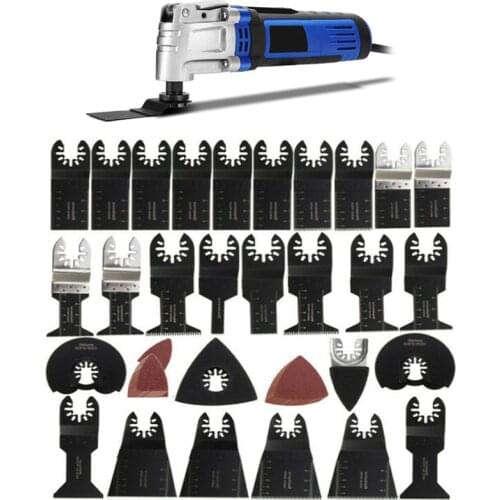 68Pcs/lot Renovador Tools Oscillating Multitool Saw Blades Set For Fein Bosch Multifunction Blades For Wood Cutting Home Tool
