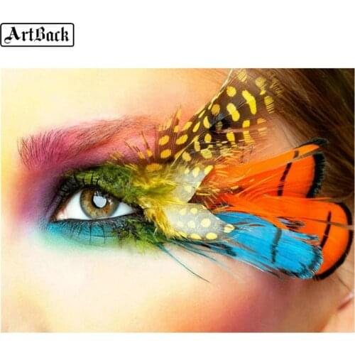 New, 5d diamond painting, woman eyes, full square, round, diy, 3d diamond embroidery, mosaic, cross stitch art