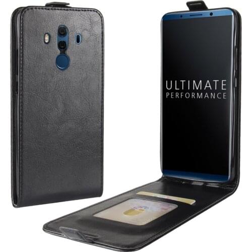 10pcs/lot R64 Flip Leather PU+TPU Cover Case for Huawei Honor V10 / Honor 7X / Mate 10 Pro / Mate 10 Lite / Y6 Pro 2017