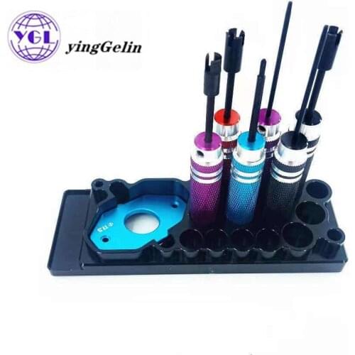 Tool socket bracket Screwdriver holder Aviation model screwdriver holder