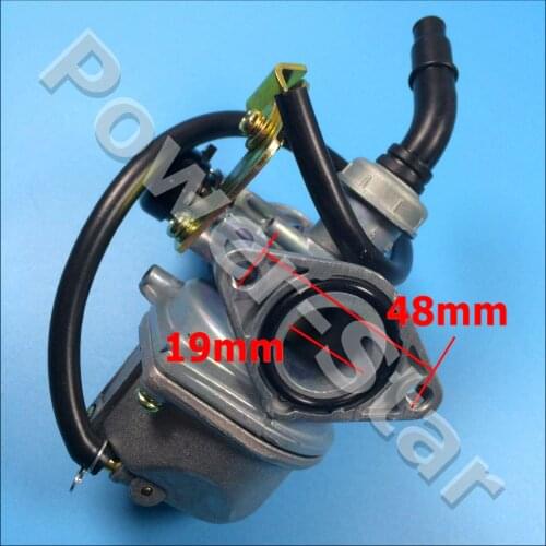 PZ19 carb 19mm carburetor for 50cc 70cc 90cc 110cc Chinese ATV Quad Cable Choke