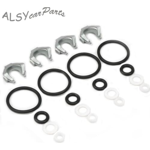Fuel Injectors Seals Repair O-ring Kit 03C198149 For VW Golf MK5 MK6 Passat Tiguan Audi A3 Skoda Octavia Superb Seat Leon 1.4T
