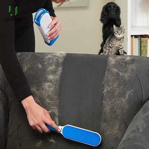UNTIOR 3 pcs Pet Hair Remover Static Brush Magic Fur Cleaning Brushes Reusable Device Dust Brush Electrostatic Dust Cleaners