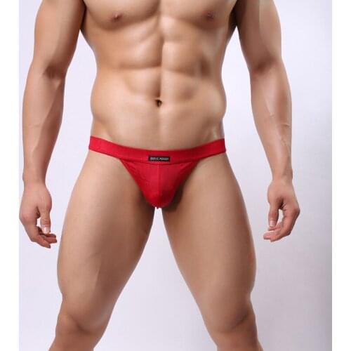 Super Sexy Transparent Lace Jock Strap Men G String Thong T Back Erotic Man Bulge Jockstrap Tanga Underwear Brave Person Brand