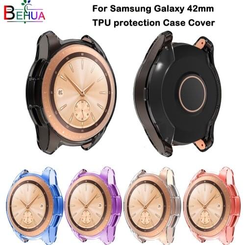 42mm watch case For samsung Galaxy Gear S2 20mm watch protective cover replace High quality TPU material protection Case Cover