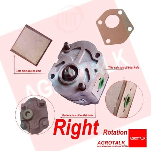 Gear pump CBN-E310 for Shandong Weituo tractor TY244 /TY254C with Jiangdong engine TY295IT , Part number