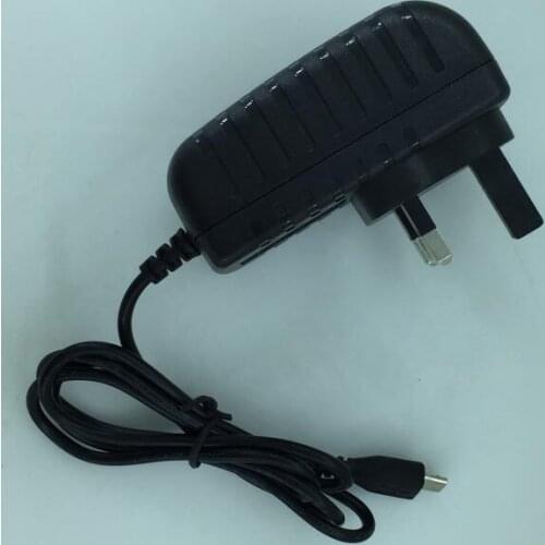 10PCS High Quality AC100-240V DC 5V 2.5A Micro USB Charger Adapter Power Supply for Raspberry Pi UK Plug Free shipping