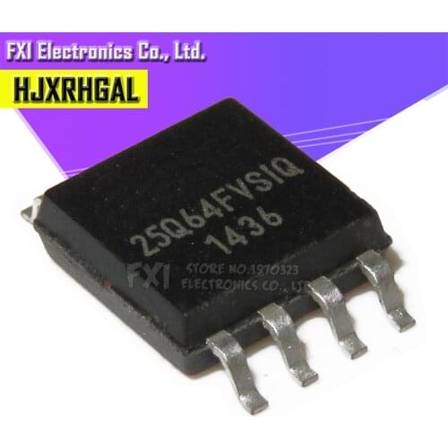 10PCS W25Q64FVSSIQ W25Q64FVSIQ 25Q64FVSSIQ 25Q64FVSIQ 25Q64 SOP8 SOP SMD