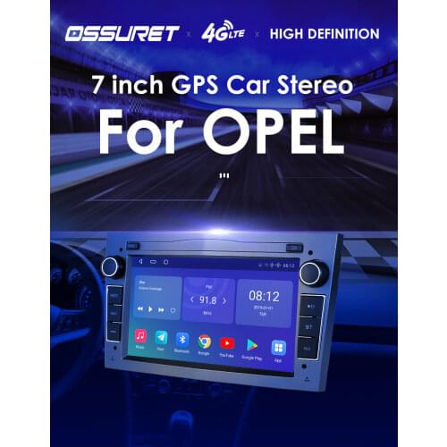 2 din Android 10 For Opel GPS Multimedia Car Radio Video Player Navigation 7'' Astra Vectra Antara Zafira Corsa Combo Stereo DSP