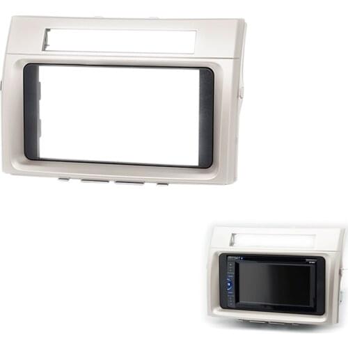 2DIN Car CD/DVD Radio Fascia Mounted for TOYOTA Corolla Verso 2004-2009 Stereo Dashboard Surrounded Panel Fitting Frame