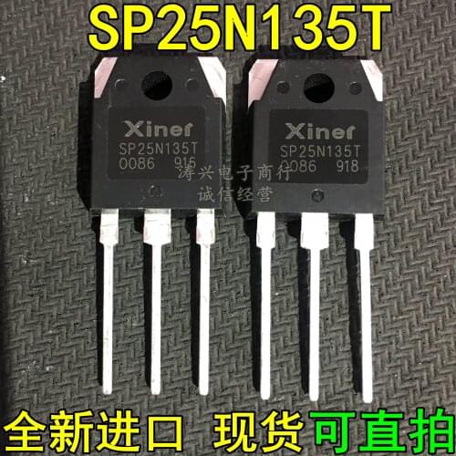 5pcs-10pcs/lots 2019+ SP25N135T 25N135 TO-247 IGBT 1350V 25A TO-3P