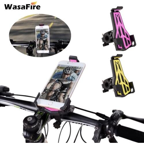 Bicycle Phone Holder 3.5-7" Bike Mobile Phone Stand MTB Cellphone Mount Bracket Handlebar Navigation Support for iphone Samsung