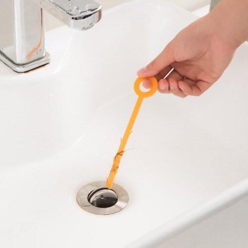 Sink Cleaning Hook Bathroom Floor Pipe Drain Sewer Dredge Device Small Tools Household Items Toilet Sink Bathtub Cleaning Brush