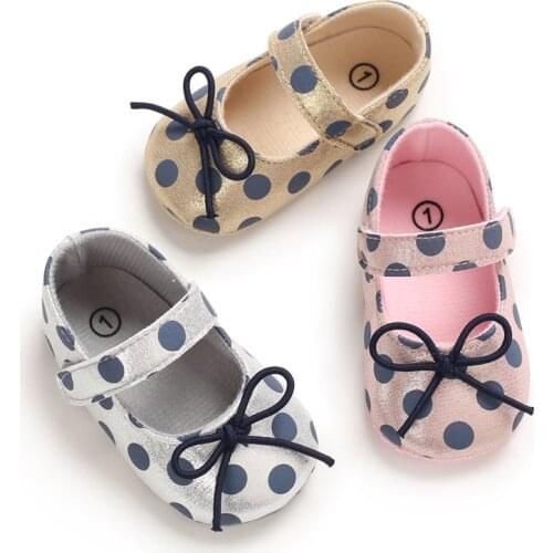 Baby princess shoes spring and summer childrens shoes girls' Non Slip single shoes girls' shoes soft soled walking shoes