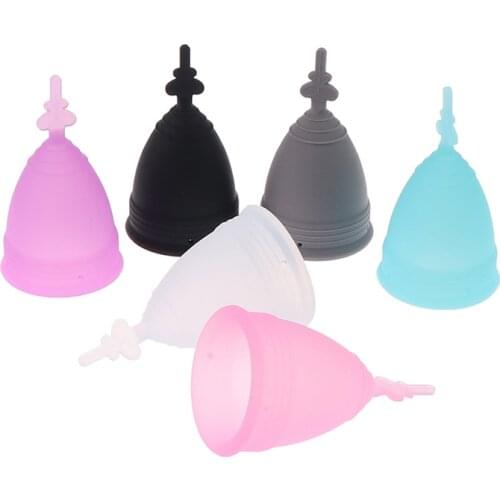 1 Pcs Mestrual Cup Hygiener Period For Women Menstruatie Cup 100% Medical Grade Silicone Menstrual Cup Coletor Menstrual