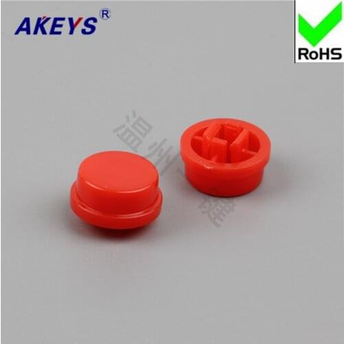 100 pcs A24 brimmed key cap can be equipped with 12*12*7.3 round convex short foot dust cap waterproof cap