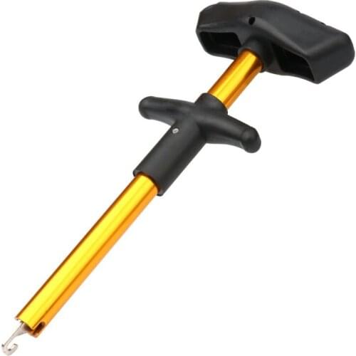 Lightweight Fishing Bait Portable Fishing Hook Picker Unloader Aluminum Tube Hook Separator Fishing Tool