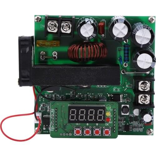 900W DC Converter LED Control Boost Converter DIY Voltage Step Up Converter Module Regulator With High Speed Micro Controller