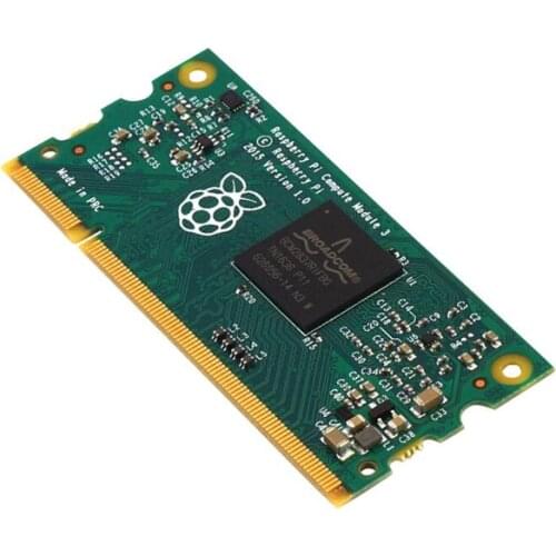 Raspberry Pi Compute Module 3 RPI CM3 Contains the guts of a Raspberry Pi 3 4GB eMMC Flash 1.2GHz quad-core ARM Cortex-A53