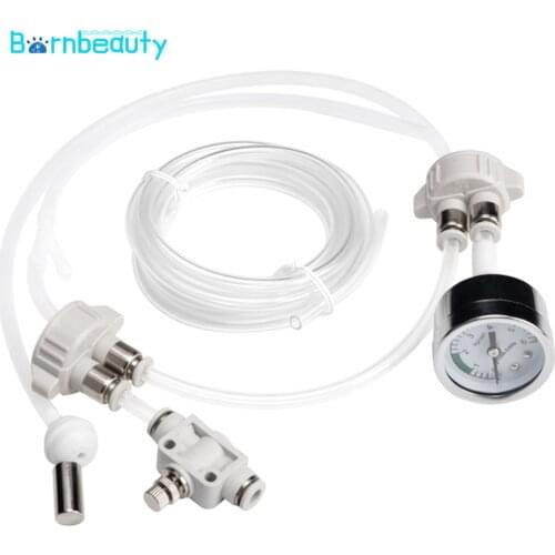 Aquarium DIY CO2 Generator System Kit Fish Tank CO2 Regulator Solenoid Valve Bubble Counter DIY Aquarium Oxygen Maker Accessorie