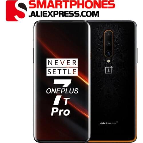 Global ROM OnePlus 7T Pro Mclaren Smartphone Snapdragon 855Plus 6.67'' Fluid AMOLED 90Hz Screen 48MP Camera Big Battery UFS 3.0