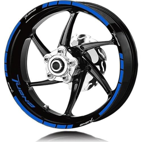 For APRILIA TOUNO V4 1100 1000 Tuono Motorcycle Reflective Wheel Sticker And Rim Logo Tire Decoration Protection Stickers Decals