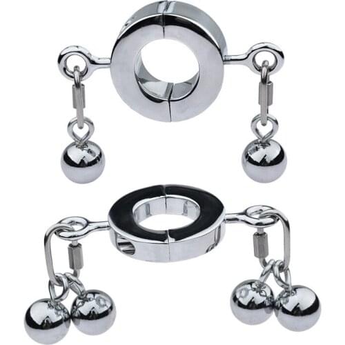 Heavy Penis Rings Sex Toys For Men Cock Excercise Metal Ring Bdsm Penis Scrotum Goods For Adults Male Masturbators Mens Ring