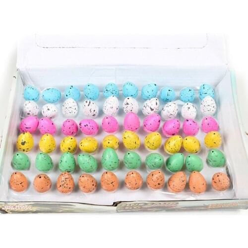 60pcs/lot Magic Dinosaur Eggs Toy For Kids Gifts Children Water Hatching Inflation Growing Dino Egg Novelty Gag Toys