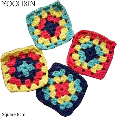 8cm cotton placemat cup coaster mug kitchen Christmas dining table place mat cloth lace Crochet tea coffee drink doily Bar pad