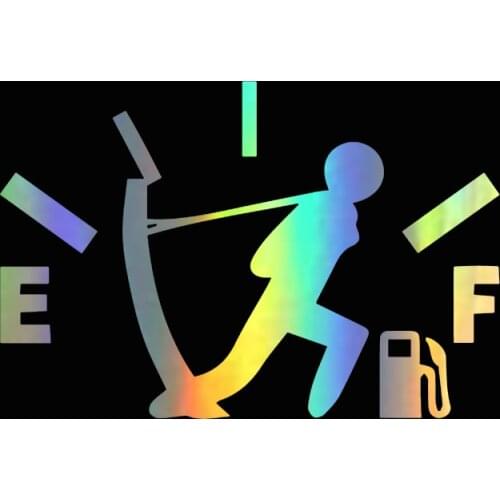 3D Car Stickers High Gas Consumption Decal Fuel tank Cap Sticker Vinyl Motorcycle styling accessories decoration 21x14cm