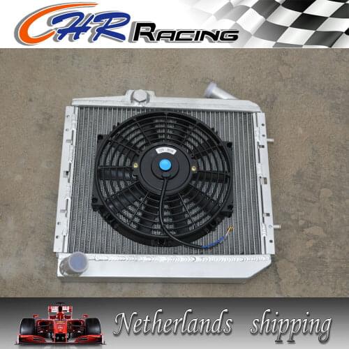 FOR 50MM ALUMINUM ALLOY RADIATOR RENAULT 5 SUPER 5/R5 9/11 GT TURBO MT 85-91 AND FAN