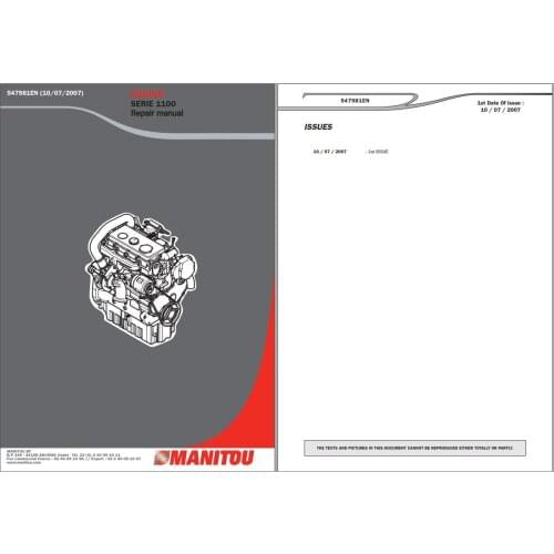 [DVD3] MANITOU PDF 15.8 GB Service and Parts Manual