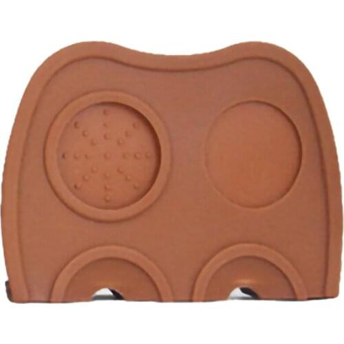 Coffee Tamper Mat Holder Espresso Maker Support Base Non-Slip Flexible Corner Pad Barista Coffee Tea Bar Tool