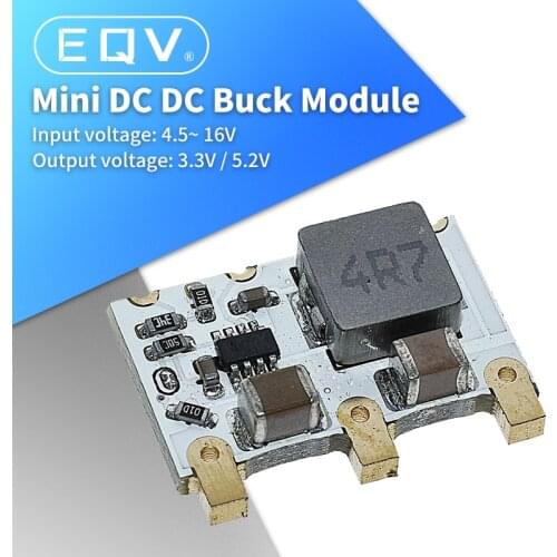 4A Mini DC-DC Buck Converter 6V-16V 9V 12V to 5V 3.3V Step-down Power Voltage Regulator Module Efficiency 98